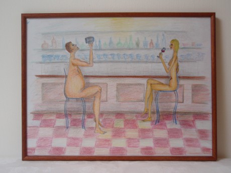 Pijáci v baru,40x30,bar.tužka.JPG